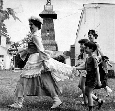 Windmill and Kids